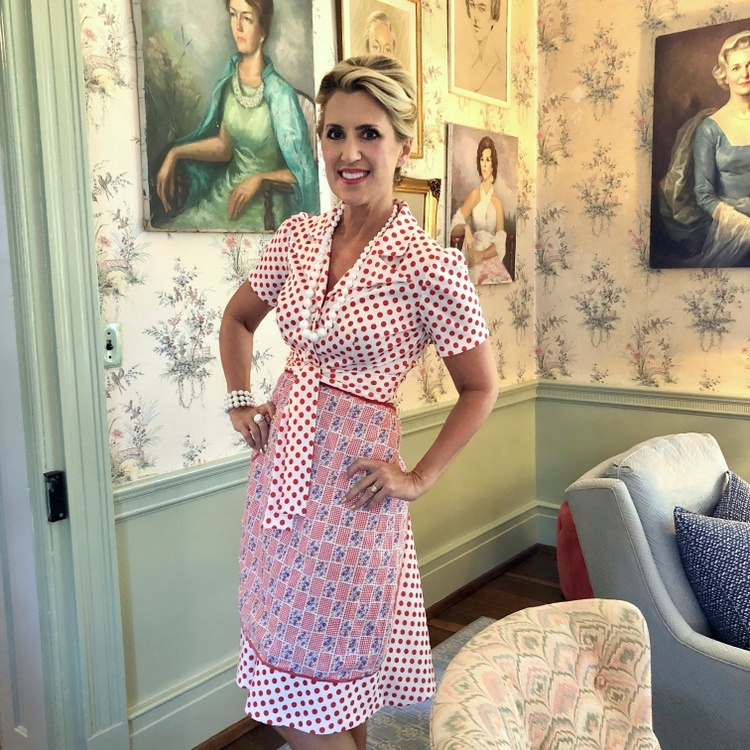 1950s style dress costume