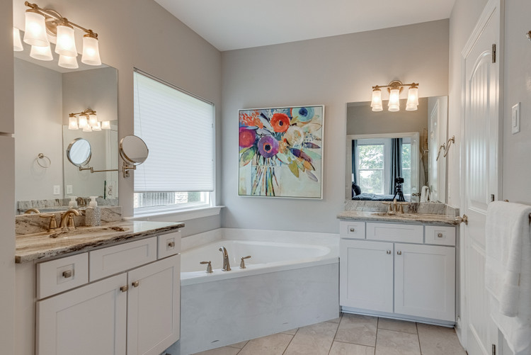 bathroom photo styling staging in a seller's market