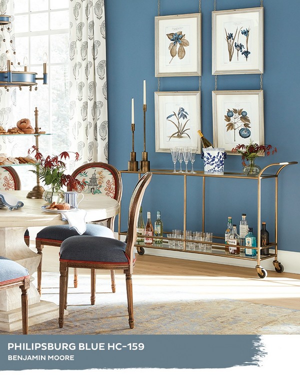 Benjamin Moore Philipsburg Blue