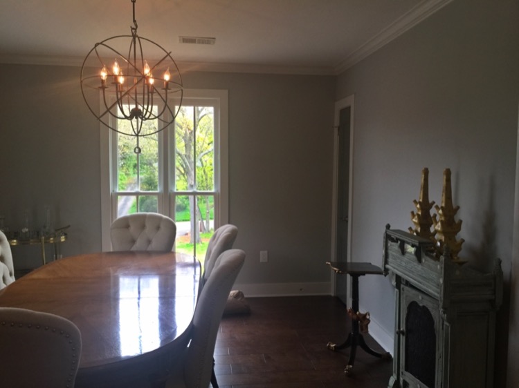 before - dining room