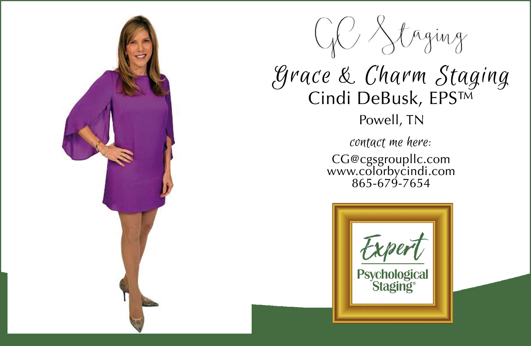 Cindi DeBusk Expert Psychological Staging Powell TN