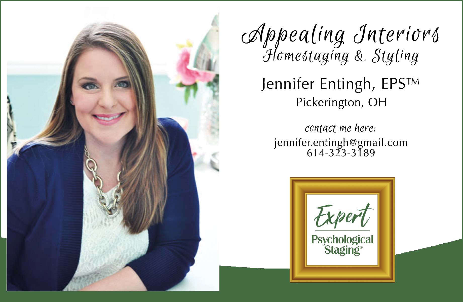 Jennifer Entingh Expert Psychological Staging Pickerington OH