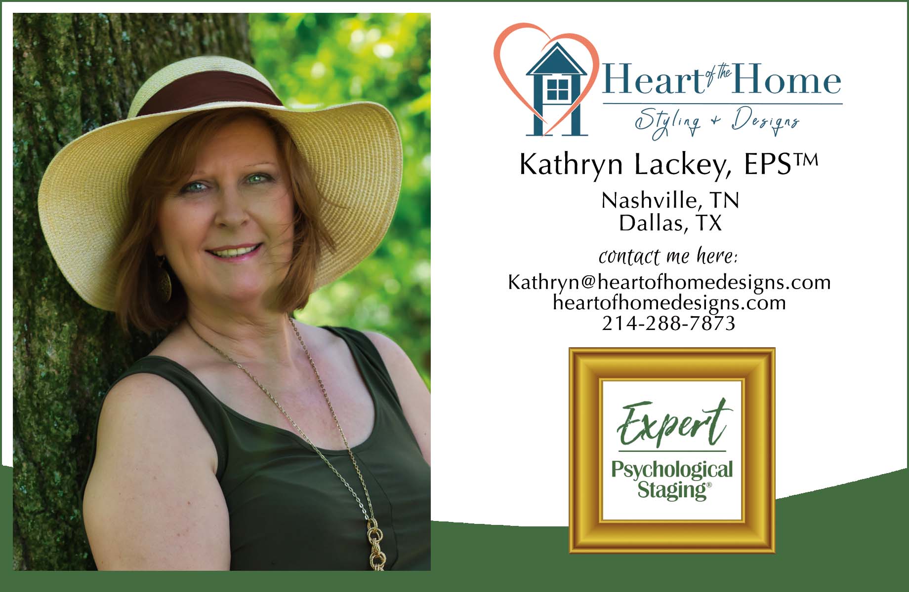 Kathryn Lackey  Expert Psychological Staging Nashville TN Dallas TX