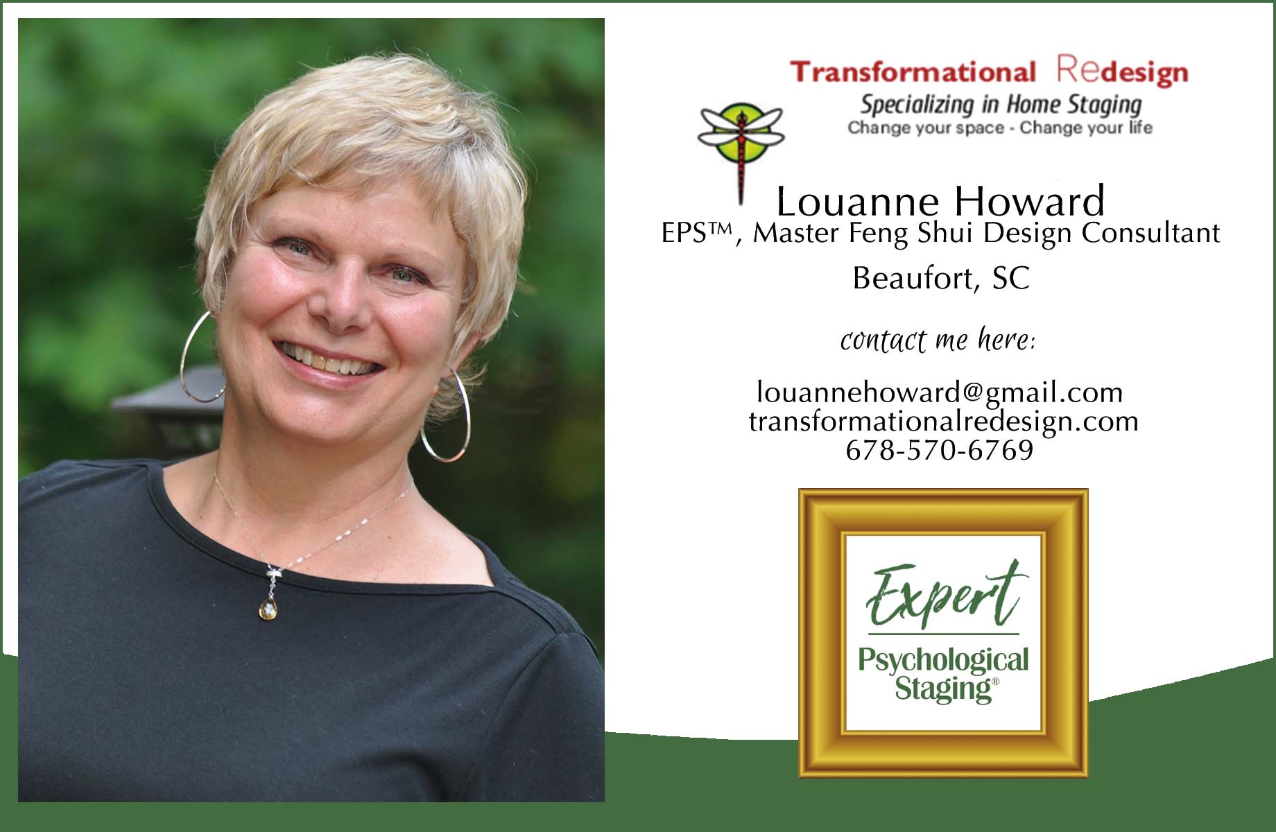 Louanne Howard Expert Psychological Staging Beaufort SC