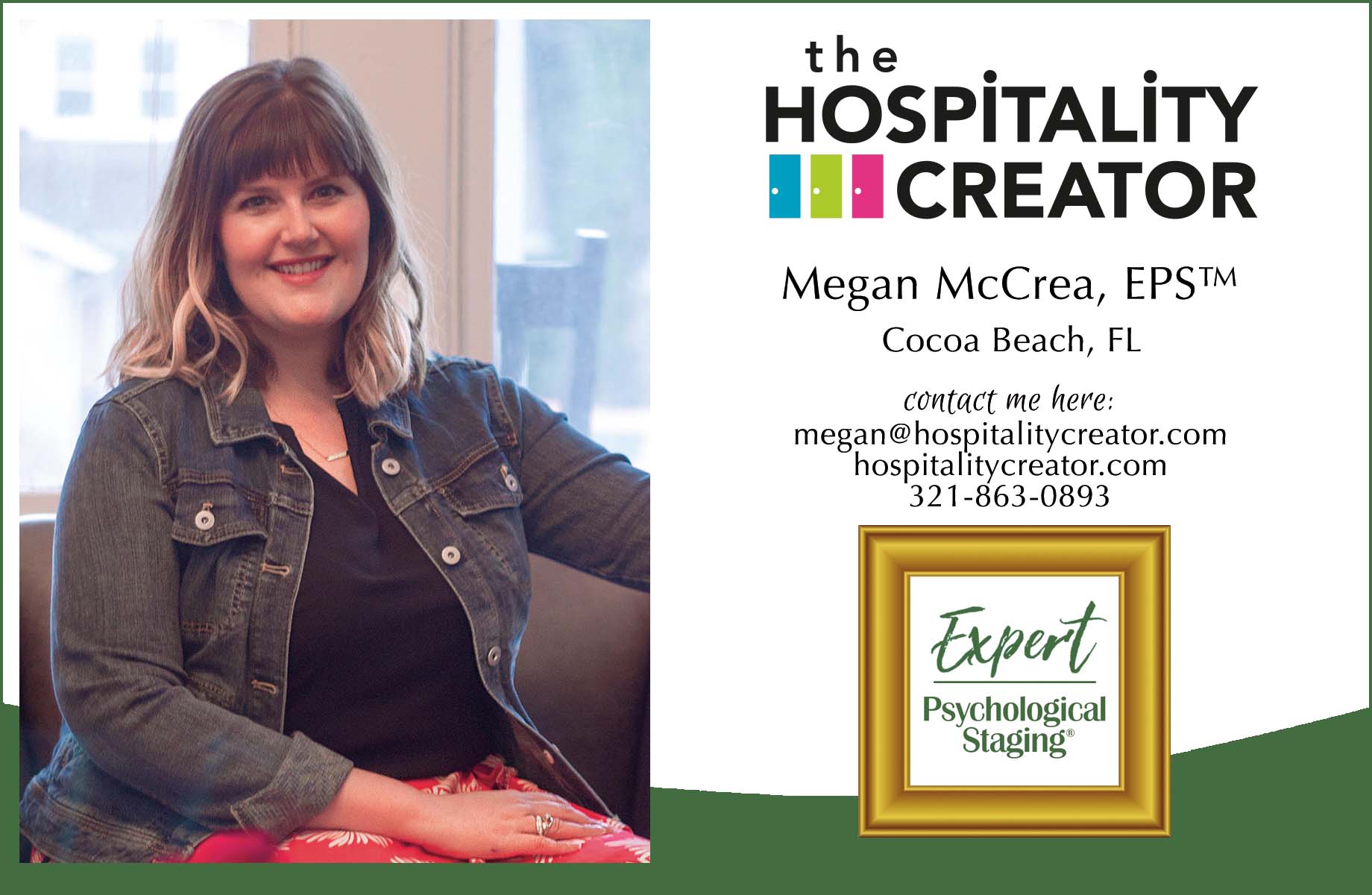 Megan McCrea Expert Psychological Staging 