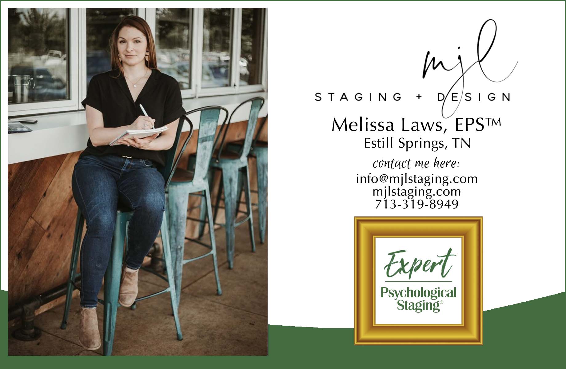 Melissa Laws Expert Psychological Staging Estill Springs TN