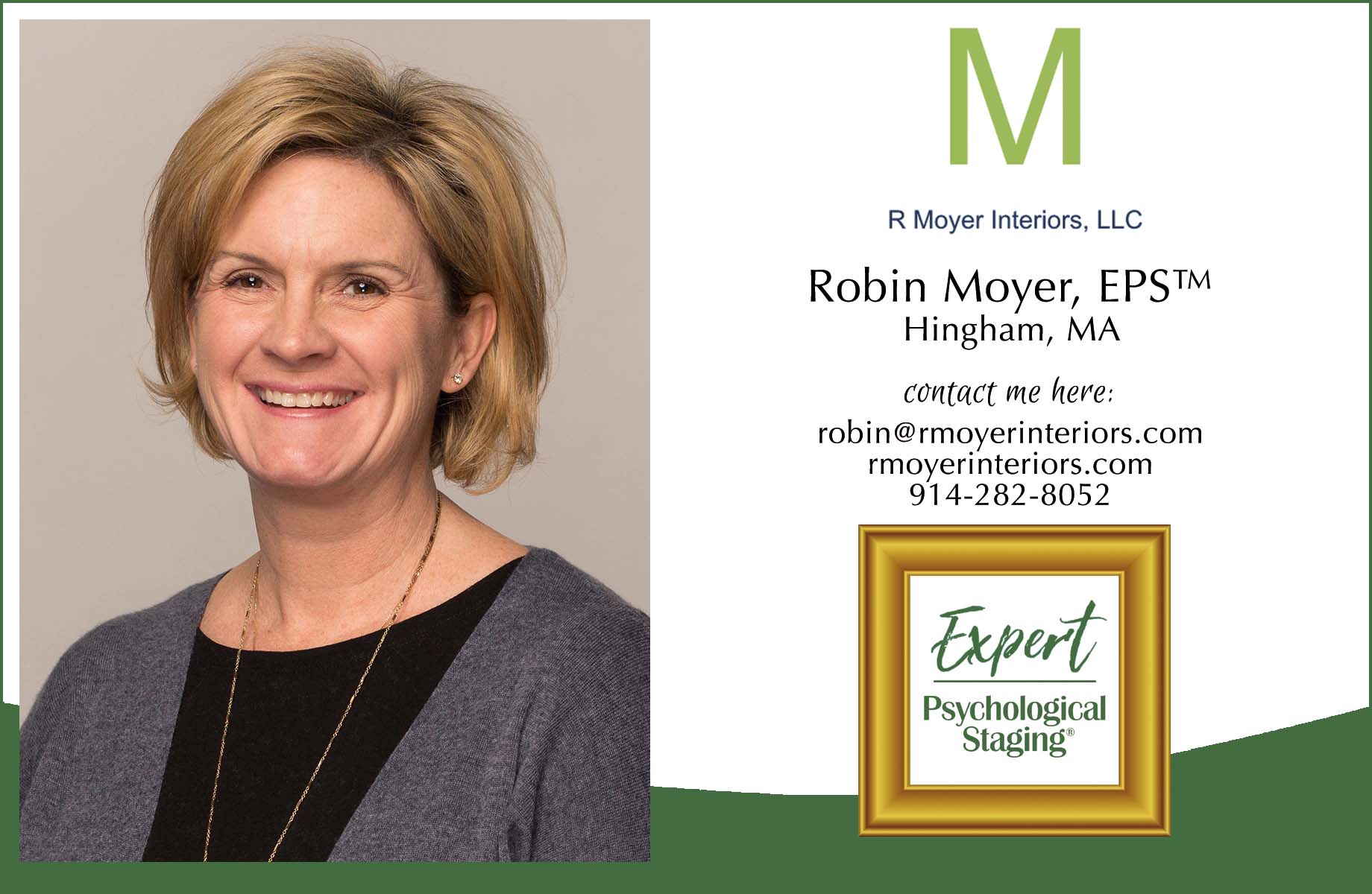 Robin Moyer Expert Psychological Staging Hingham MA