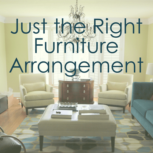 Just The Right Furniture Arrangement Workshop